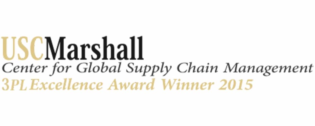 USC Marshall Center for Global Supply Chain Management Award